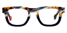 Sabine Be® Be Swag - Shiny Vintage Tortoise / Shiny Midnight Blue / White / Shiny Midnight Blue Eyeglasses