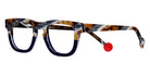 Sabine Be® Be Swag - Shiny Vintage Tortoise / Shiny Midnight Blue / White / Shiny Midnight Blue Eyeglasses