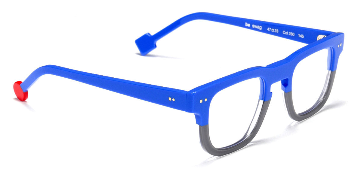 Sabine Be® Be Swag - Shiny Blue Majorelle / Shiny Grey Eyeglasses