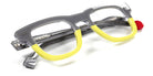 Sabine Be® Be Swag - Shiny Grey / Shiny Yellow Eyeglasses
