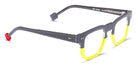Sabine Be® Be Swag - Shiny Grey / Shiny Yellow Eyeglasses