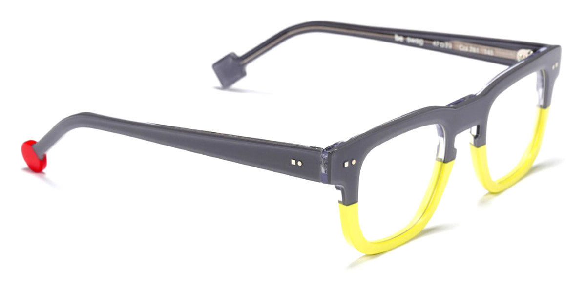 Sabine Be® Be Swag - Shiny Grey / Shiny Yellow Eyeglasses