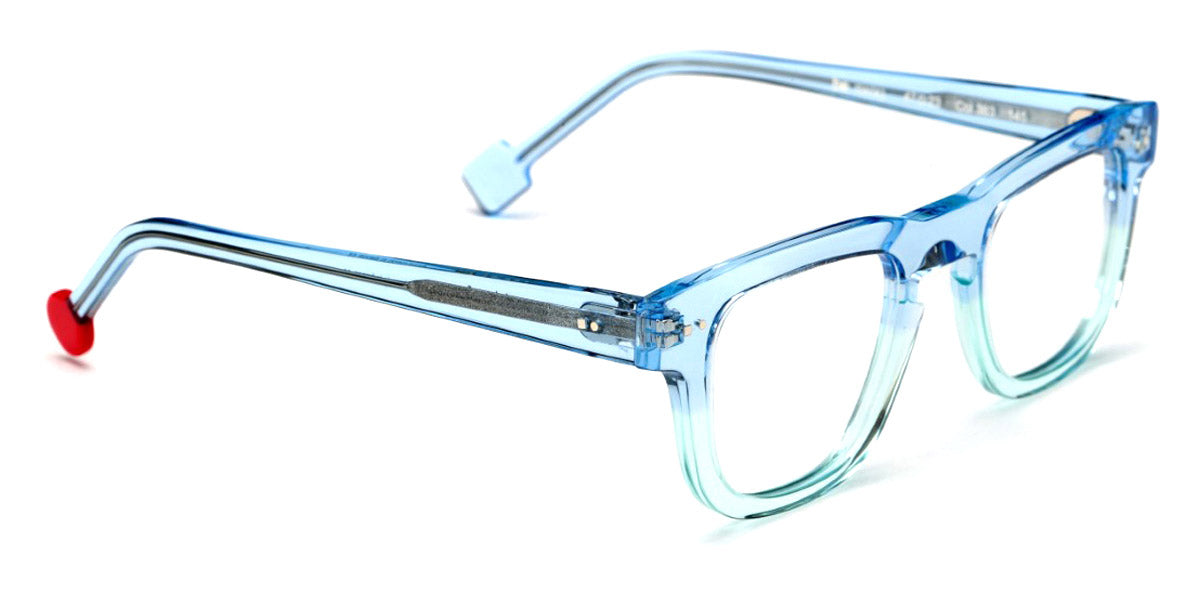 Sabine Be® Be Swag - Shiny Translucent Blue / Shiny Translucent Turquoise Eyeglasses