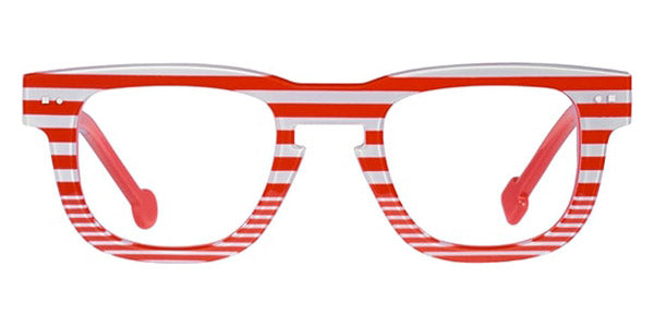 Sabine Be® Be Swag Stripe - Shiny Red Fat Stripes / Shiny Red Slim Stripes Eyeglasses