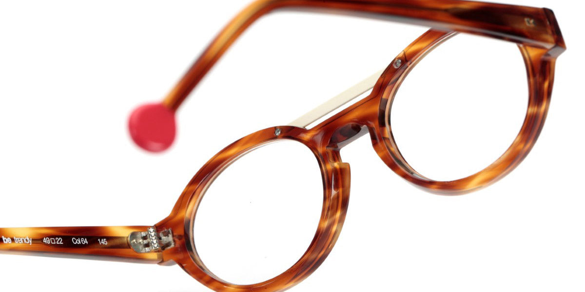 Sabine Be® Be Trendy - Shiny Blonde Veined Tortoise / Satin Ivory Eyeglasses