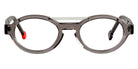 Sabine Be® Be Trendy - Shiny Translucent Gray / Satin White Eyeglasses