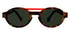 Sabine Be® Be Trendy Sun - Matte Fawn Tortoise / Satin Neon Orange Sunglasses
