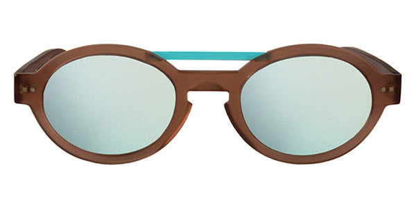 Sabine Be® Be Trendy Sun - Matte Translucent Beige / Satin Turquoise Sunglasses