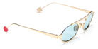 Sabine Be® Be Trust Slim Sun - Polished Pale Gold Sunglasses