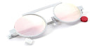 Sabine Be® Be Trust Slim Sun - Satin White Sunglasses