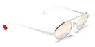 Sabine Be® Be Trust Slim Sun - Satin White Sunglasses