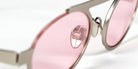 Sabine Be® Be Trust Slim Sun Summer SB Be Trust Slim Sun Summer 128ros 49 - Matte Palladium with pink lenses Sunglasses