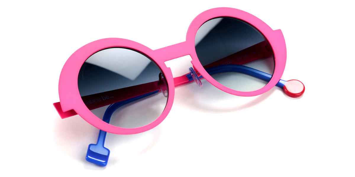 Sabine Be® Be Val De Loire Slim Sun - Satin Neon Pink Sunglasses