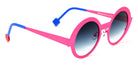 Sabine Be® Be Val De Loire Slim Sun - Satin Neon Pink Sunglasses