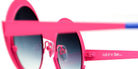 Sabine Be® Be Val De Loire Slim Sun - Satin Neon Pink Sunglasses