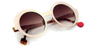 Sabine Be® Be Val De Loire Slim Sun - Polished Pale Gold Sunglasses