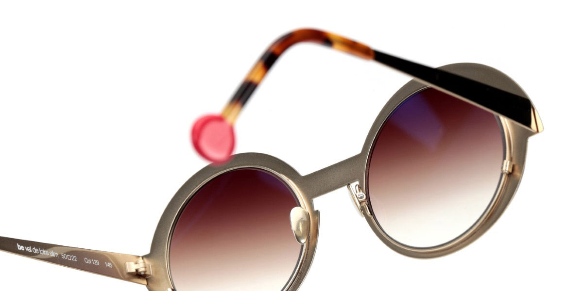 Sabine Be® Be Val De Loire Slim Sun - Polished Pale Gold Sunglasses