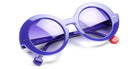 Sabine Be® Be Val De Loire Sun - Shiny Translucent Purple / White / Shiny Translucent Purple Sunglasses