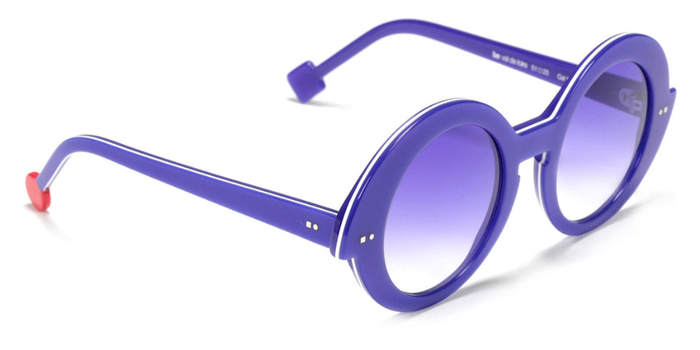 Sabine Be® Be Val De Loire Sun - Shiny Translucent Purple / White / Shiny Translucent Purple Sunglasses