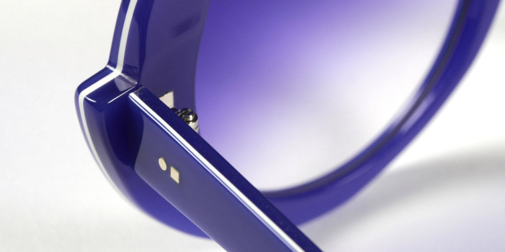 Sabine Be® Be Val De Loire Sun - Shiny Translucent Purple / White / Shiny Translucent Purple Sunglasses