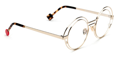 Sabine Be® Be Val De Loire Wire - Polished Pale Gold Eyeglasses