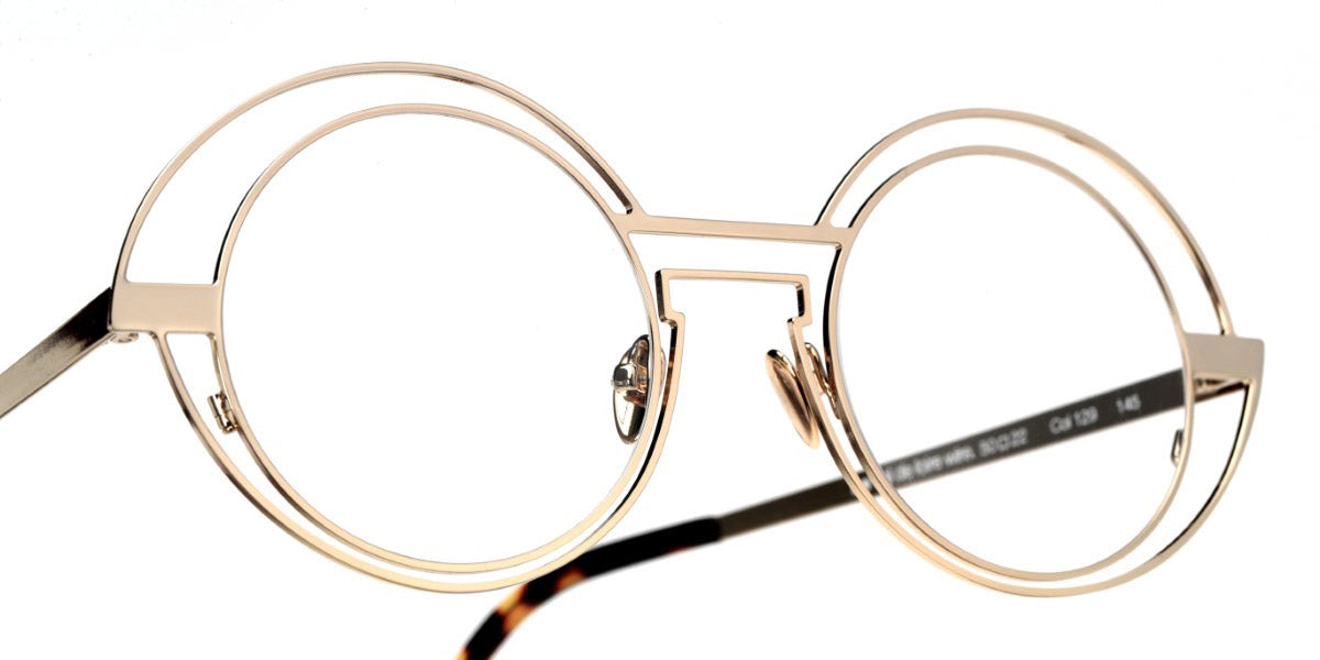 Sabine Be® Be Val De Loire Wire - Polished Pale Gold Eyeglasses