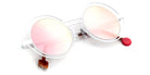 Sabine Be® Be Val De Loire Wire Sun - Satin White Sunglasses