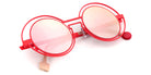 Sabine Be® Be Val De Loire Wire Sun - Satin Neon Orange Sunglasses