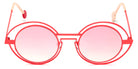Sabine Be® Be Val De Loire Wire Sun - Satin Neon Orange Sunglasses