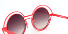 Sabine Be® Be Val De Loire Wire Sun - Satin Neon Orange Sunglasses