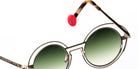 Sabine Be® Be Val De Loire Wire Sun - Polished Pale Gold Sunglasses