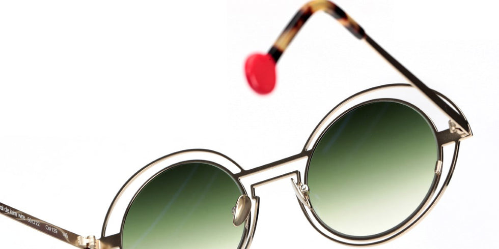 Sabine Be® Be Val De Loire Wire Sun - Polished Pale Gold Sunglasses