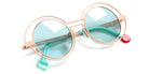 Sabine Be® Be Val De Loire Wire Sun - Satin Nude Sunglasses