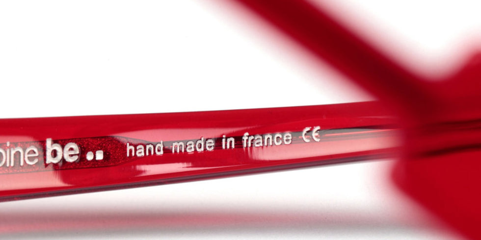 Sabine Be® Be Whaouh ! - Shiny Translucent Red Eyeglasses