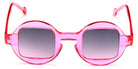 Sabine Be® Be Whaouh ! Sun - Shiny Translucent Neon Pink Sunglasses
