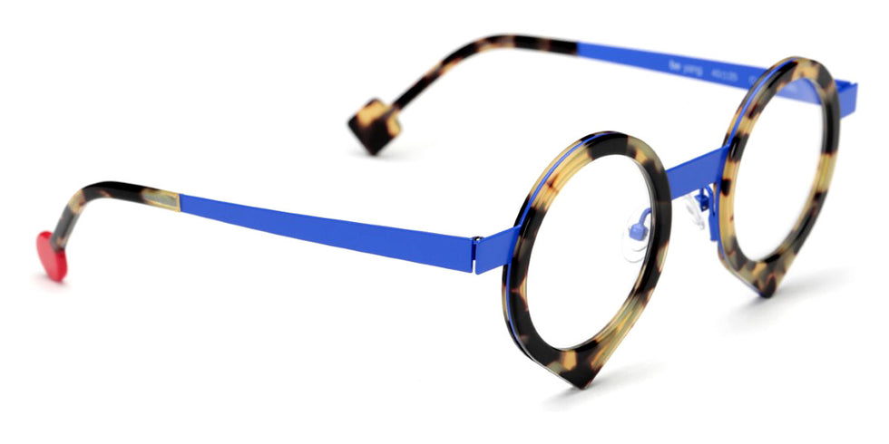 Sabine Be® Be Yang - Shiny Vintage Tortoise / Satin Shiny Navy Blue Eyeglasses