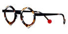 Sabine Be® Be Yang - Shiny Vintage Tortoise / Satin Shiny Navy Blue Eyeglasses