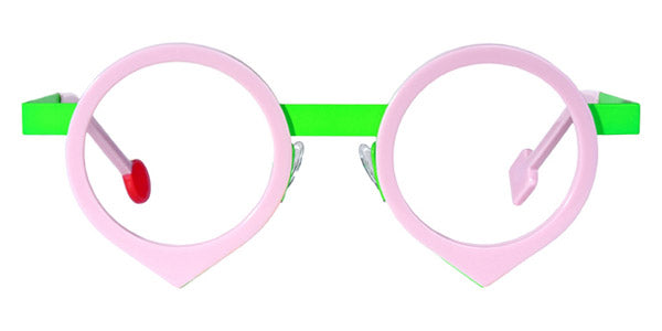 Sabine Be® Be Yang - Shiny Baby Pink / Satin Neon Green Eyeglasses