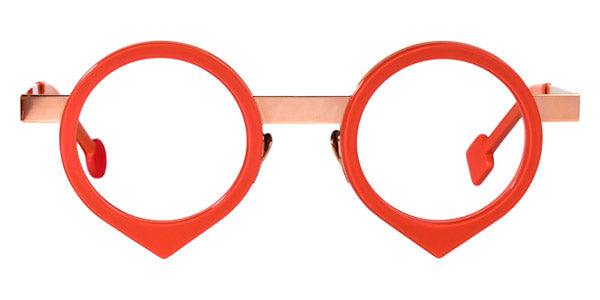 Sabine Be® Be Yang - Shiny Orange / Polished Rose Gold Eyeglasses