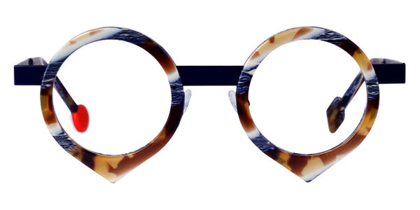 Sabine Be® Be Yang - Shiny Vintage Tortoise / Satin Shiny Navy Blue Eyeglasses