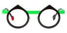 Sabine Be® Be Yin - Shiny Dark Choco / Satin Neon Green Eyeglasses