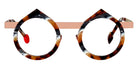 Sabine Be® Be Yin - Shiny Vintage Tortoise / Polished Rose Gold Eyeglasses