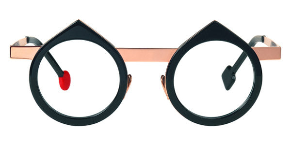 Sabine Be® Be Yin - Shiny Midnight Blue / Polished Rose Gold Eyeglasses