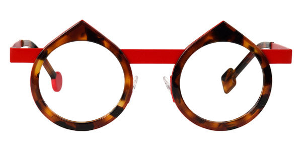 Sabine Be® Be Yin - Shiny Fawn Tortoise / Satin Red Eyeglasses