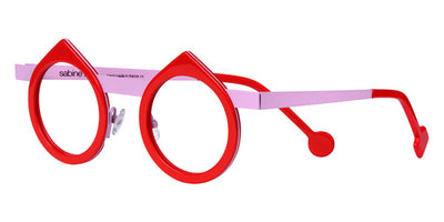 Sabine Be® Be Yin - Shiny Red / Satin Baby Pink Eyeglasses