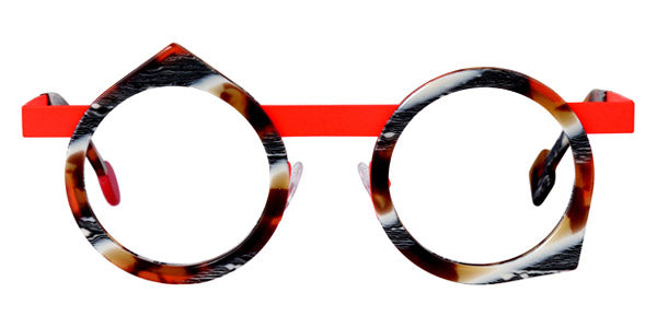 Sabine Be® Be Yoon - Shiny Vintage Tortoise / Satin Neon Orange Eyeglasses