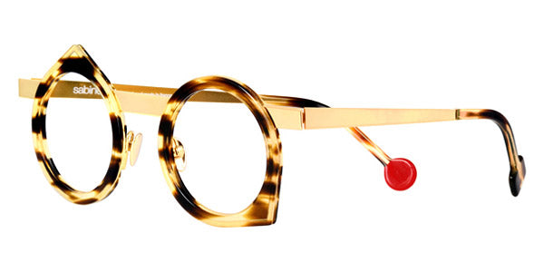 Sabine Be® Be Yoon - Shiny Flamed Tortoise / Polished Pale Gold Eyeglasses