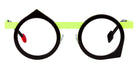 Sabine Be® Be Yoon - Shiny Dark Choco / Satin Neon Yellow Eyeglasses