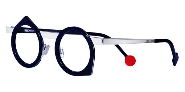 Sabine Be® Be Yoon - Midnight Navy Blue / Polished Palladium Eyeglasses