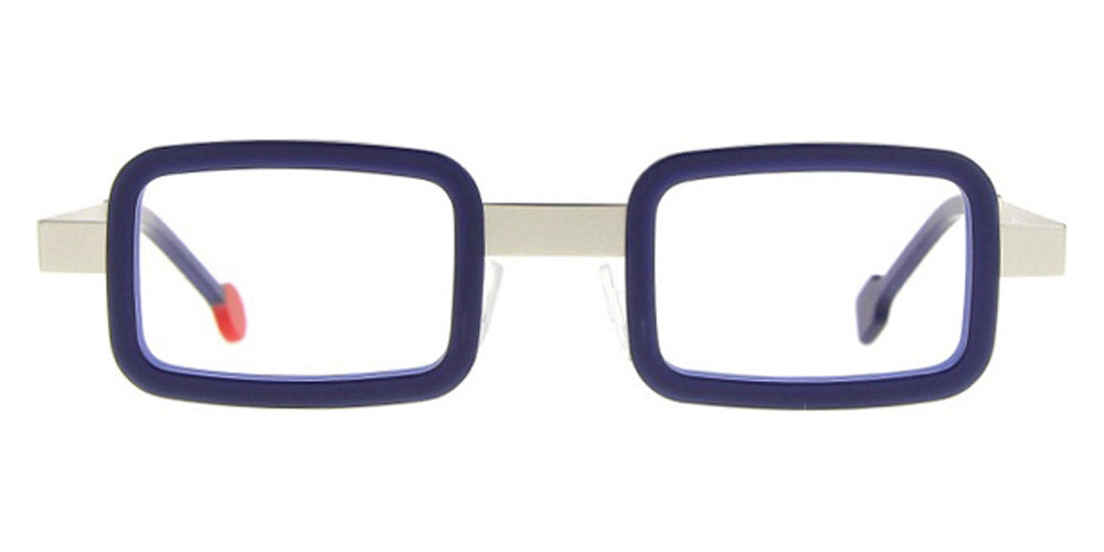Sabine Be® Be Ziggy - Matte Navy Blue / Matte Palladium Eyeglasses